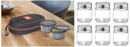 milton nutri stainless steel insulated tiffin set