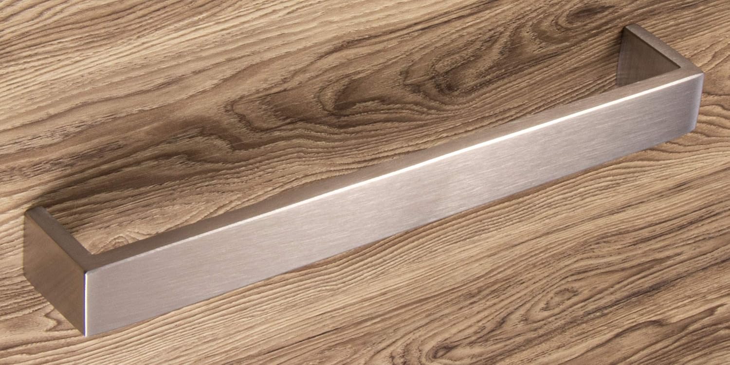 Gedotec Edelstahl Schubladengriffe - 160mm Stangengriffe Matt Gebürstet