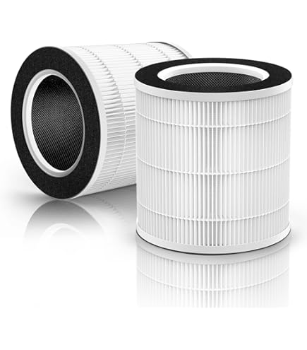2 stuks AP200 vervangingsfilter, H13 kwaliteit HEPA-filter en actieve koolfilter, compatibel met AP200 instant luchtreiniger, True 3-in-1 H13-filter, in vergelijking met F200-filter
