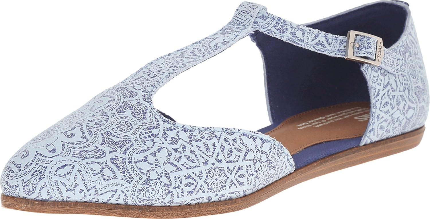 toms jutti flats glitter