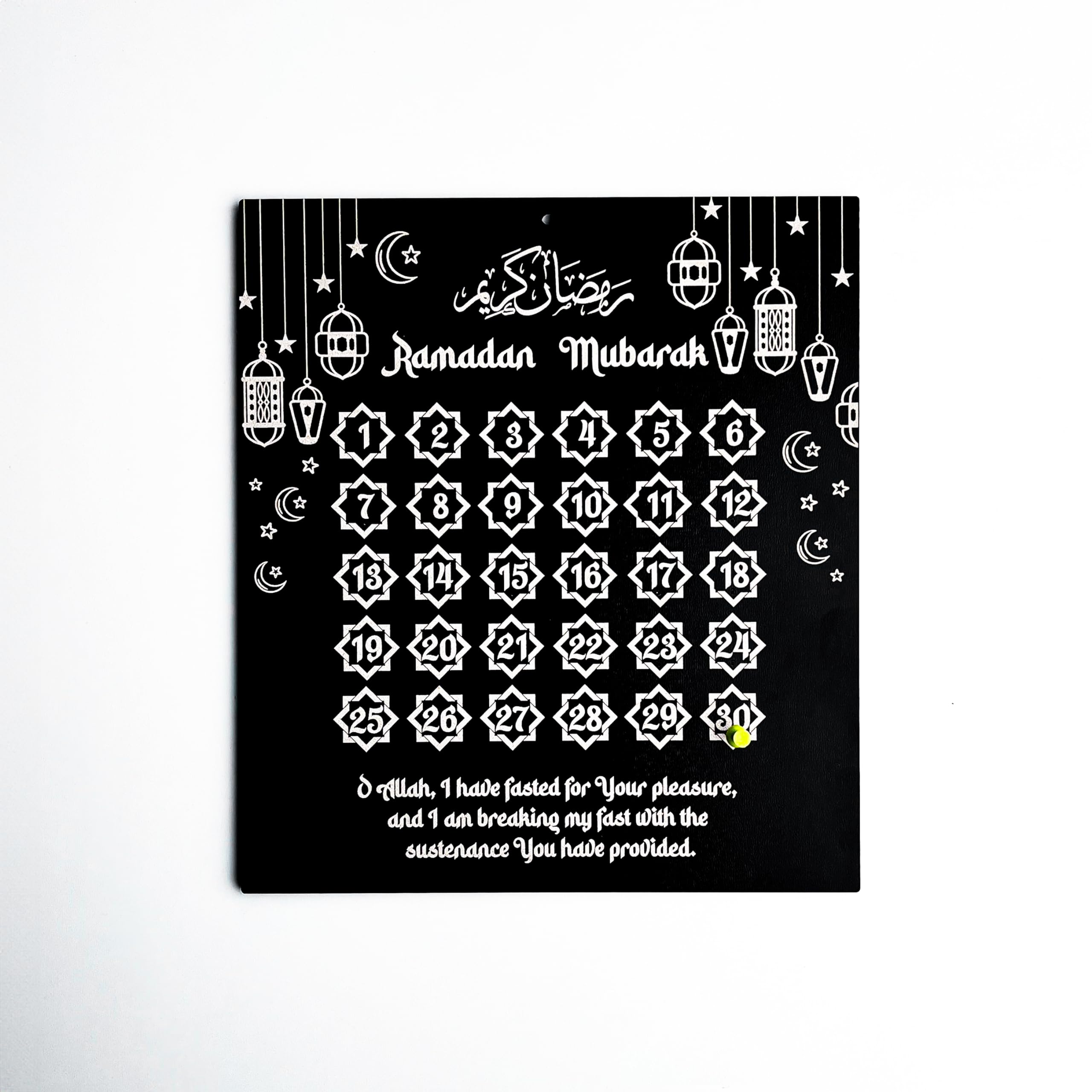 Ramadan Calendar Eid Countdown 2024 Ramadan Mubarak Advent Calendar Days of Ramadan Good Deeds Calendar for Kids Decoration Gifts for Muslims in Ramadan