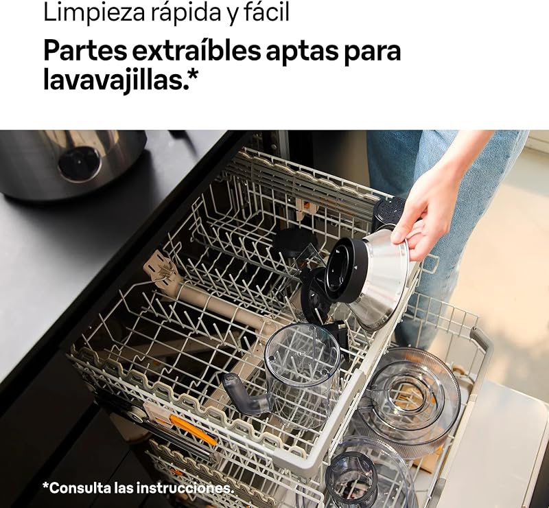 MultiJuice 7 SJ7000, extrator de espremedor com tecnologia ColdXtract, bico de 75 mm, recipiente de 2 L, sem gotejamentos, sistema de segurança quádruplo, filtro de aço inoxidável, 1000 W, cinzento