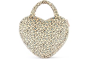 Gloveleya Plush Handbag Heart-shaped