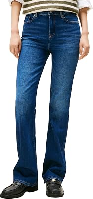 Jean Femme New Doreen Bootcut Taille Mi-Haute, Bleu (New Doreen), 28W/34L
