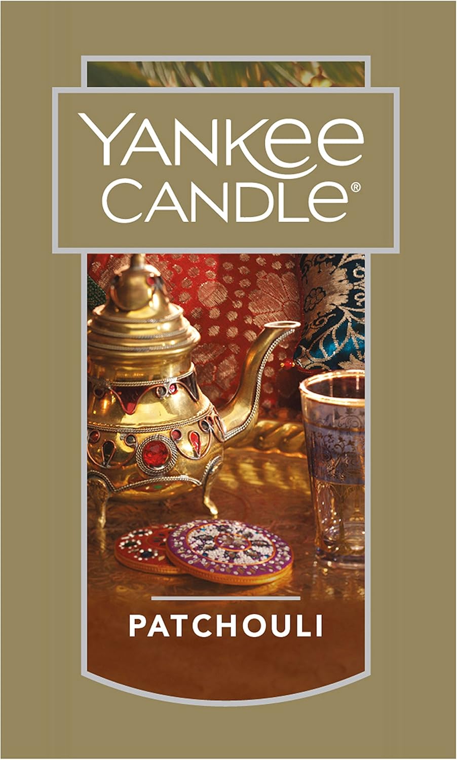 Yankee Candle Large Jar Candle Patchouli: Home & Kitchen