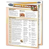 Permacharts - Herbs &amp; Spices Chart - Food and Cooking Quick Reference Guide