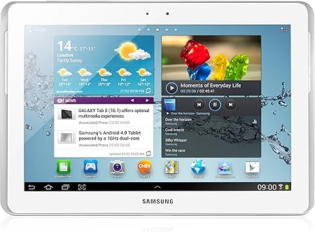 Samsung Galaxy Tab 2 10 1inch Tablet White 16gb 3g Android 4 0 Amazon Co Uk Computers Accessories
