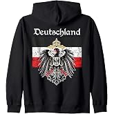 Germany Empire Reichsadler Patriots Zip Hoodie