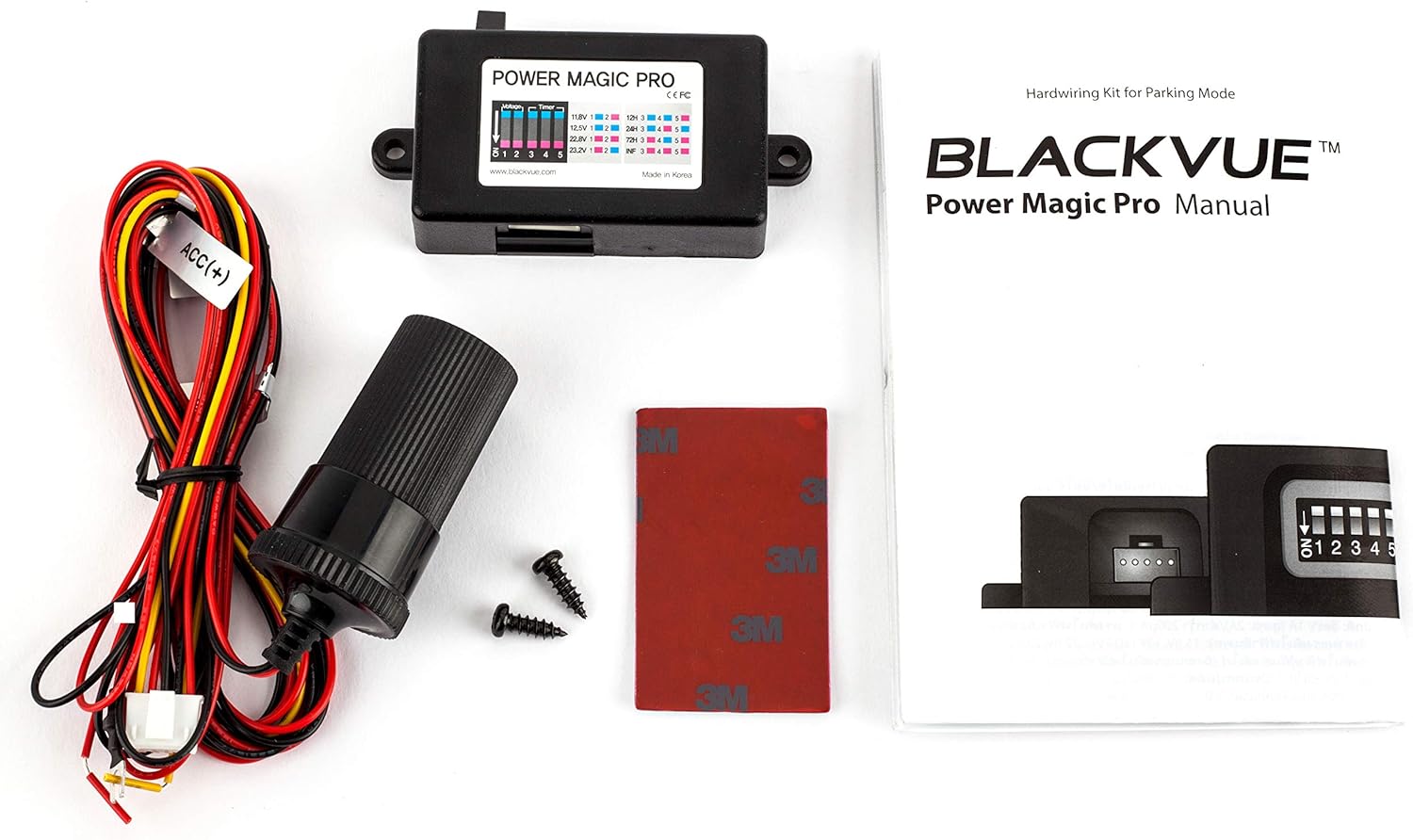 Power Magic Pro BlackVue Vehicle Battery Discharge Prevention for Parking Mode for BlackVue DR500GW, DR550GW, DR650GW, DR650S