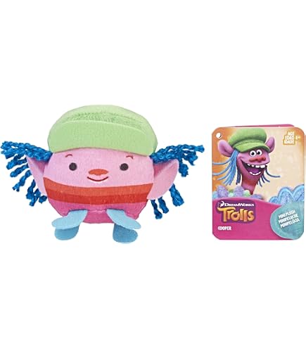 Trolls Plüschfigur Branch – Niedliches Mini-Spielzeug Für Kinder Ab 3 Jahren