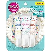 eos 24H Moisture Super Balm Minis- Crème de la Crème, Limited-Edition Lip Mask, Lip Mask, Made for Sensitive Skin, Shea Butte