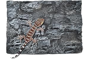 MUYG Reptile Tank Background Board Rock Terrarium Cork Background Board 3D Wall Backdrop Aquarium DéCor Backgrounds Amphibian Habitat Decoration for Lizards Leopard Gecko Bearded Dragons Turtle