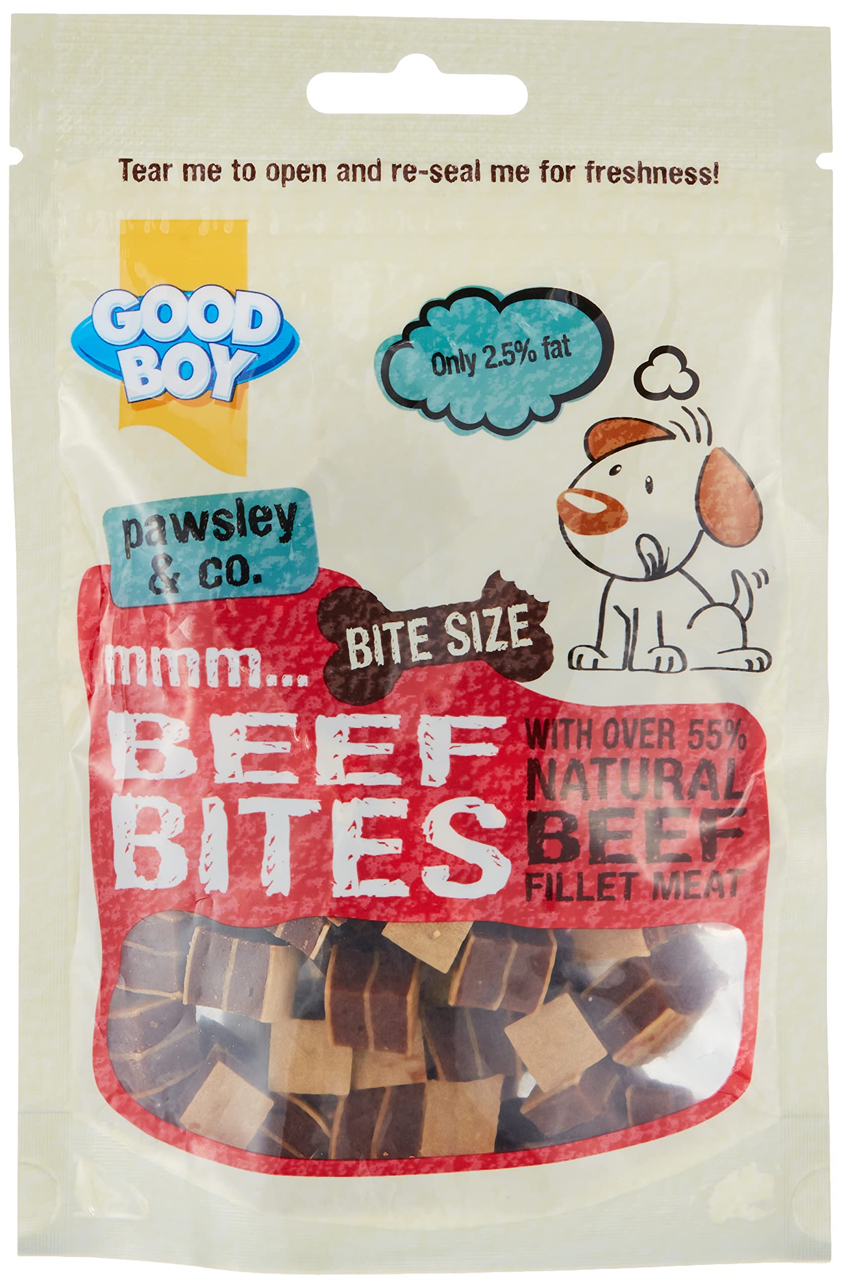 Good Boy Deli Bites Beef 65 g (Pack of 5)