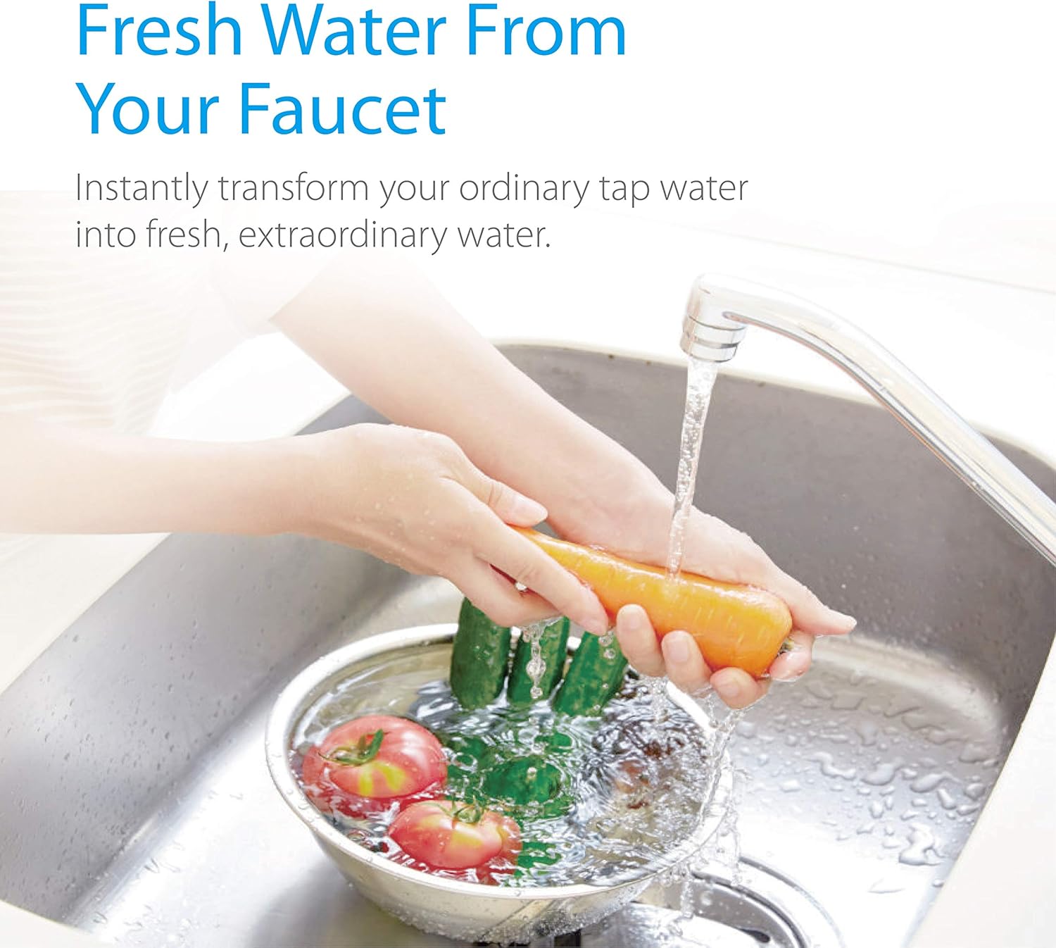 Waterdrop 3US-PF01 Under Sink Water Filter, Compatible with Advanced 3US-PF01, 3US-MAX-F01, 3US-PS01, 3US-MAX-S01, Aqua-Pure C-Cyst-FF, Manitowoc K-00337, K-00338, Pack of 1: Home & Kitchen
