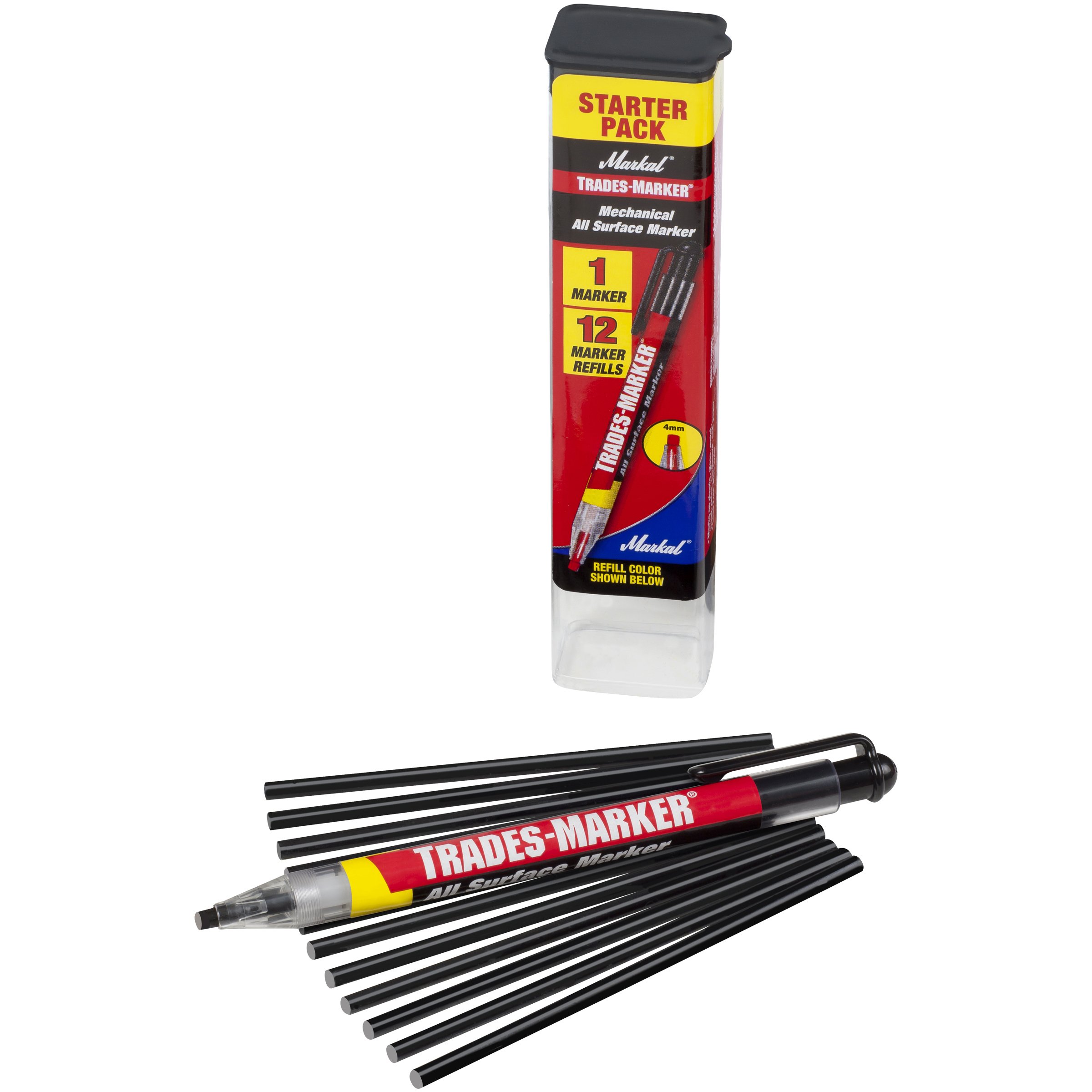 Markal 96133 trades-marker Starter Pack, Black