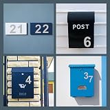 Ywonoby 3 in. Self Adhesive Stainless Steel House Numbers Silver (6) view 5