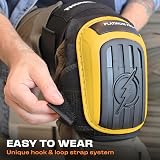 Thunderbolt Knee Pads Men Heavy Duty Gel Cushion Non-Slip Straps view 7