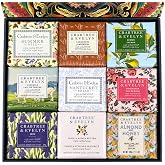 Crabtree &amp; Evelyn Triple Milled Bar Soap 9 Pc Set 3.5 oz Each (Gardeners, Summer Hill, Nantucket, Iris, Goat Milk, Rosewater, Citron, Almond &amp; Honey, Vanilla &amp; Shea Butter)
