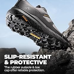 NORTIV 8 Men's Waterproof Hiking Shoes Lightweight