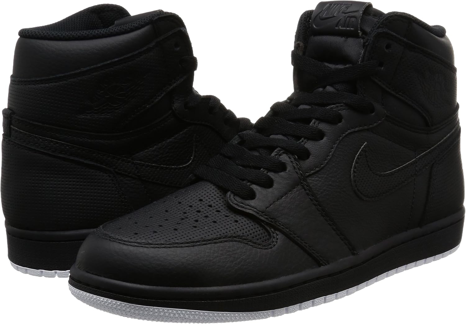 black jordan 1 high