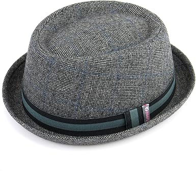 tweed pork pie hat