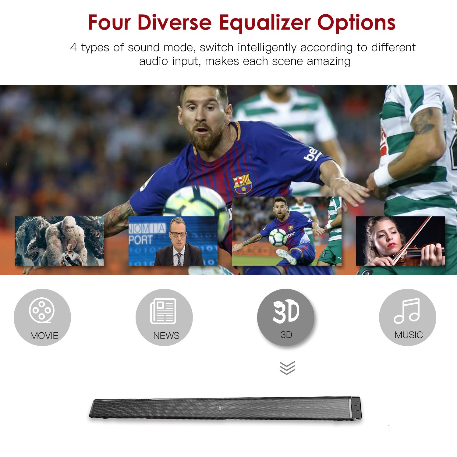 abox soundbar with subwoofer