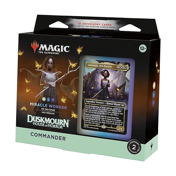 MAGIC: THE GATHERING DUSKMOURN: HOUSE OF HORROR COMMANDER DECK – MIRACLE WORKER