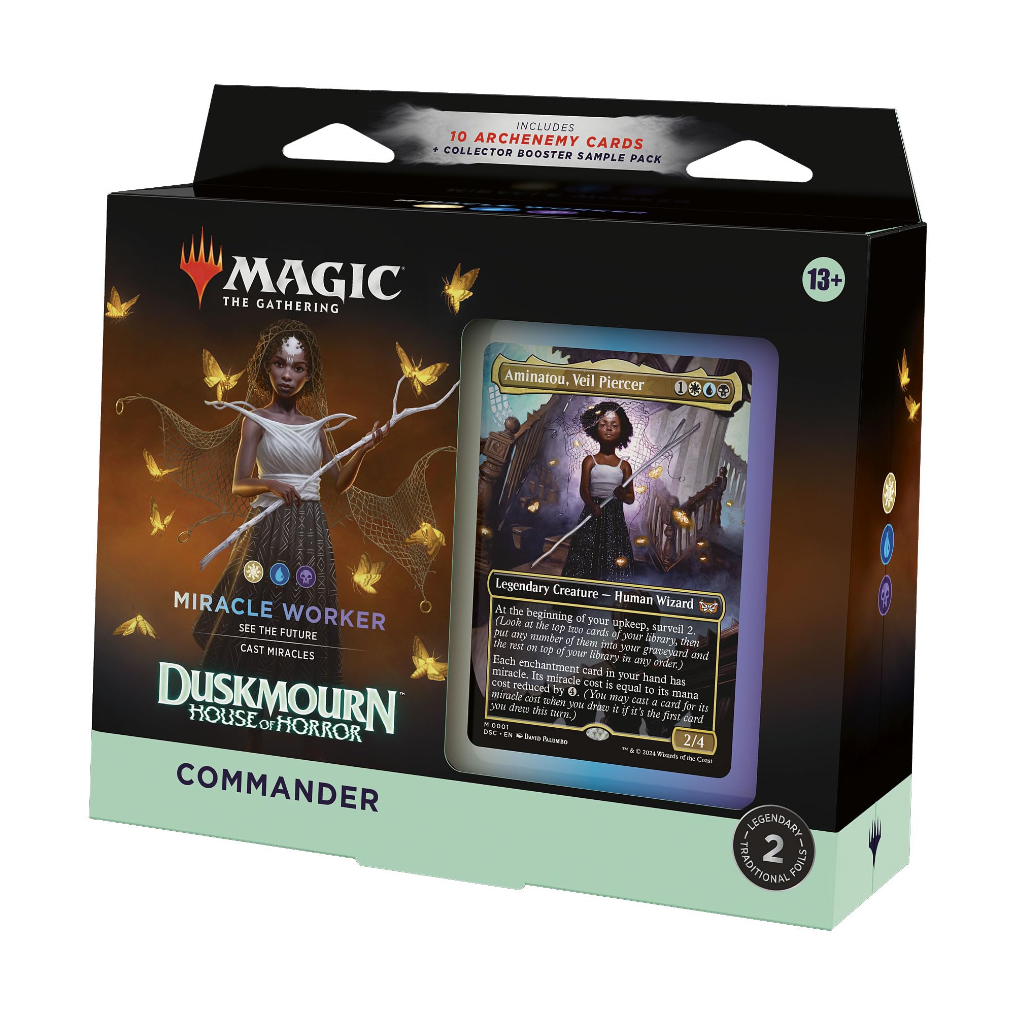 Photo 1 of Magic: The Gathering Duskmourn: House of Horror Commander Deck - Miracle Worker