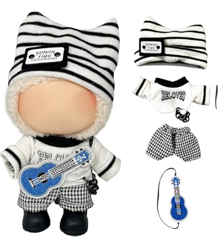 17cm Doll Clothes Set - 3 Piece Brown Outfit For Fashion Dolls