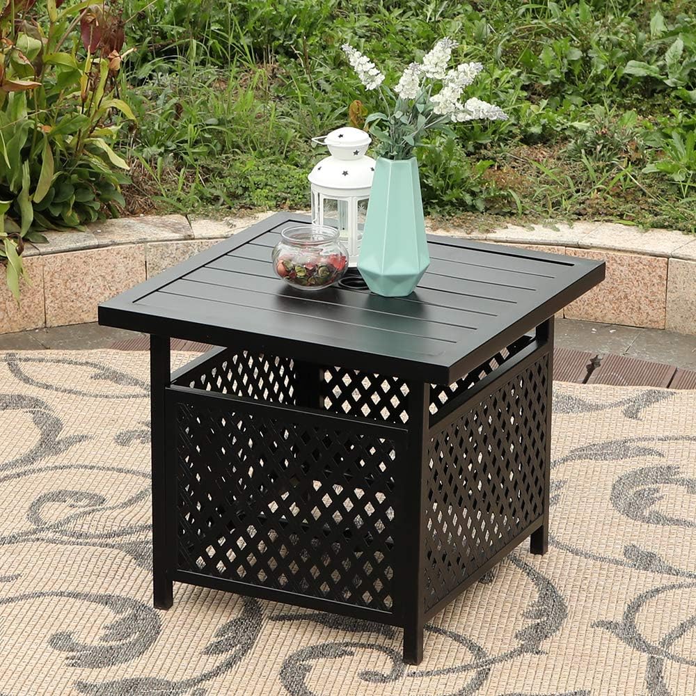 Best umbrella side table outdoor