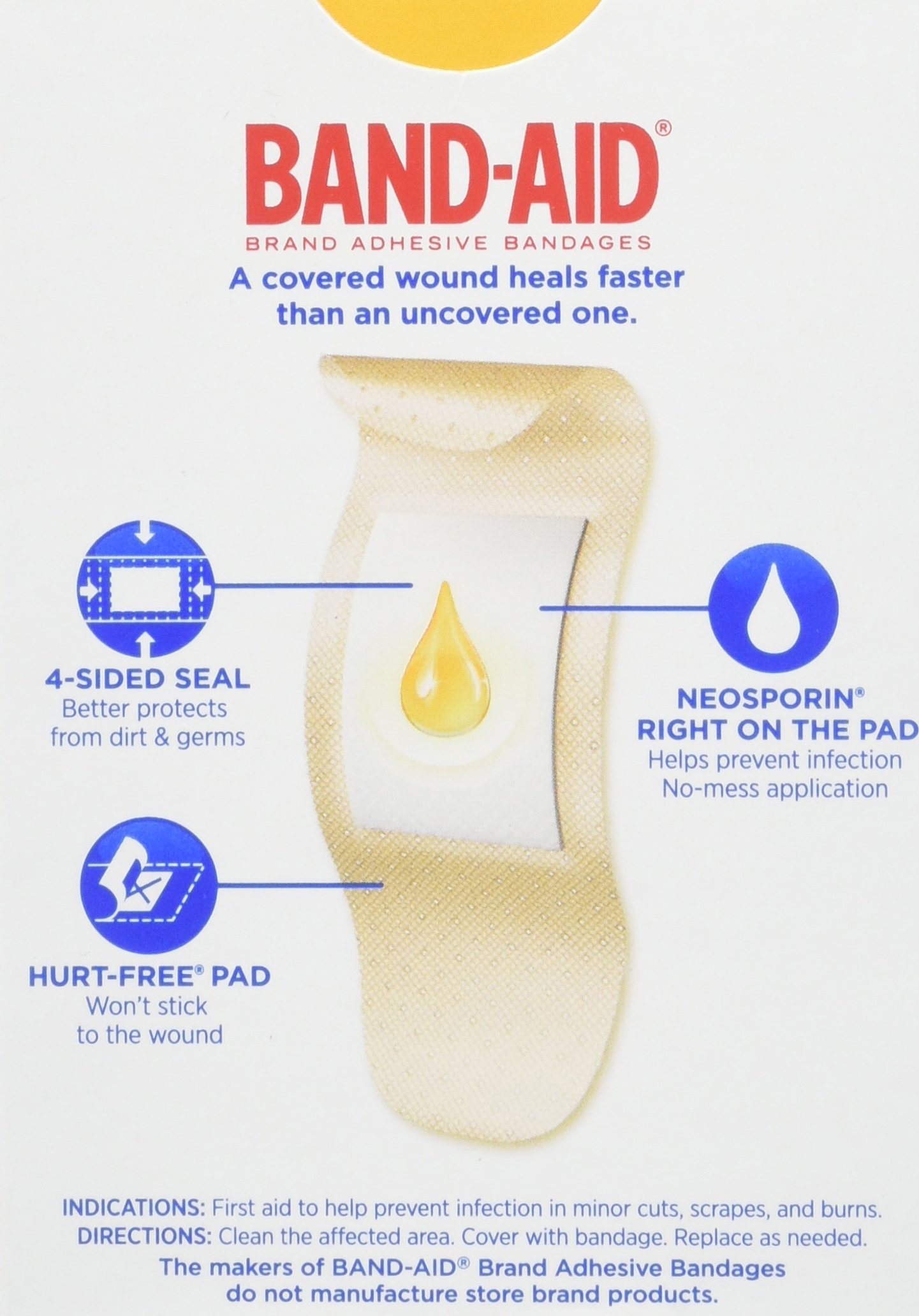 Galleon BANDAID With Neosporin Bandages Assorted Sizes 20 Each