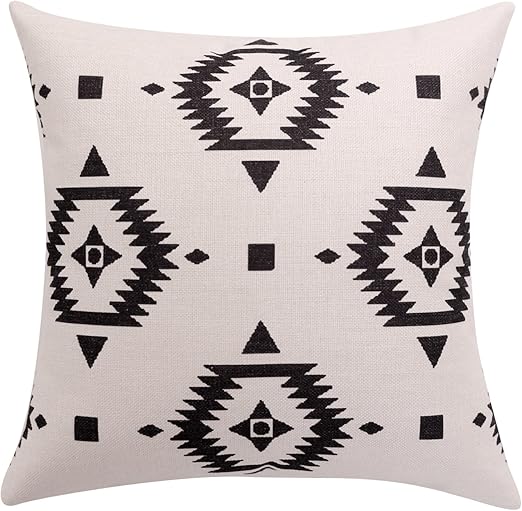 Amazon Com Breezylife Aztec Throw Pillow Covers Geometric