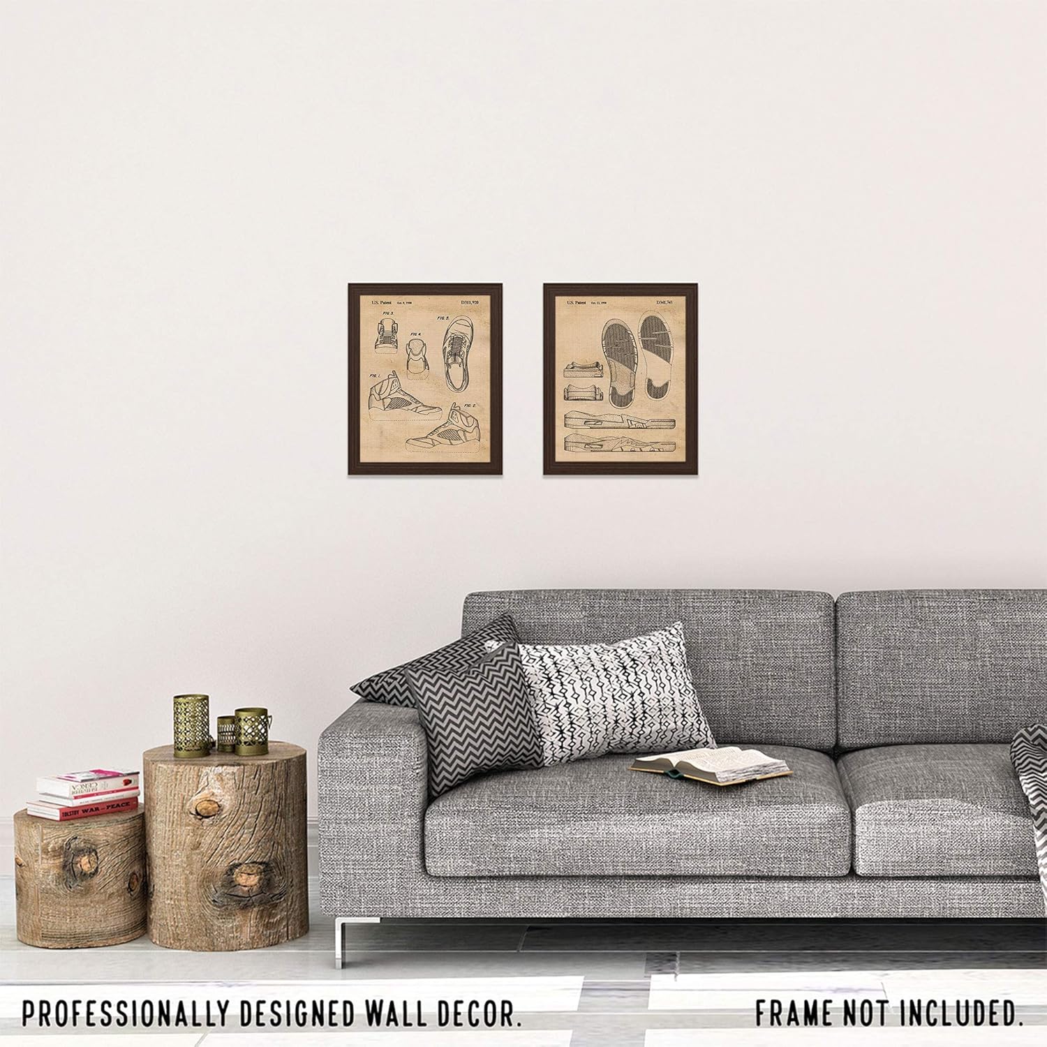 Amazon Com Vintage Nike Air Jordan 5 Shoes Patent Poster Prints