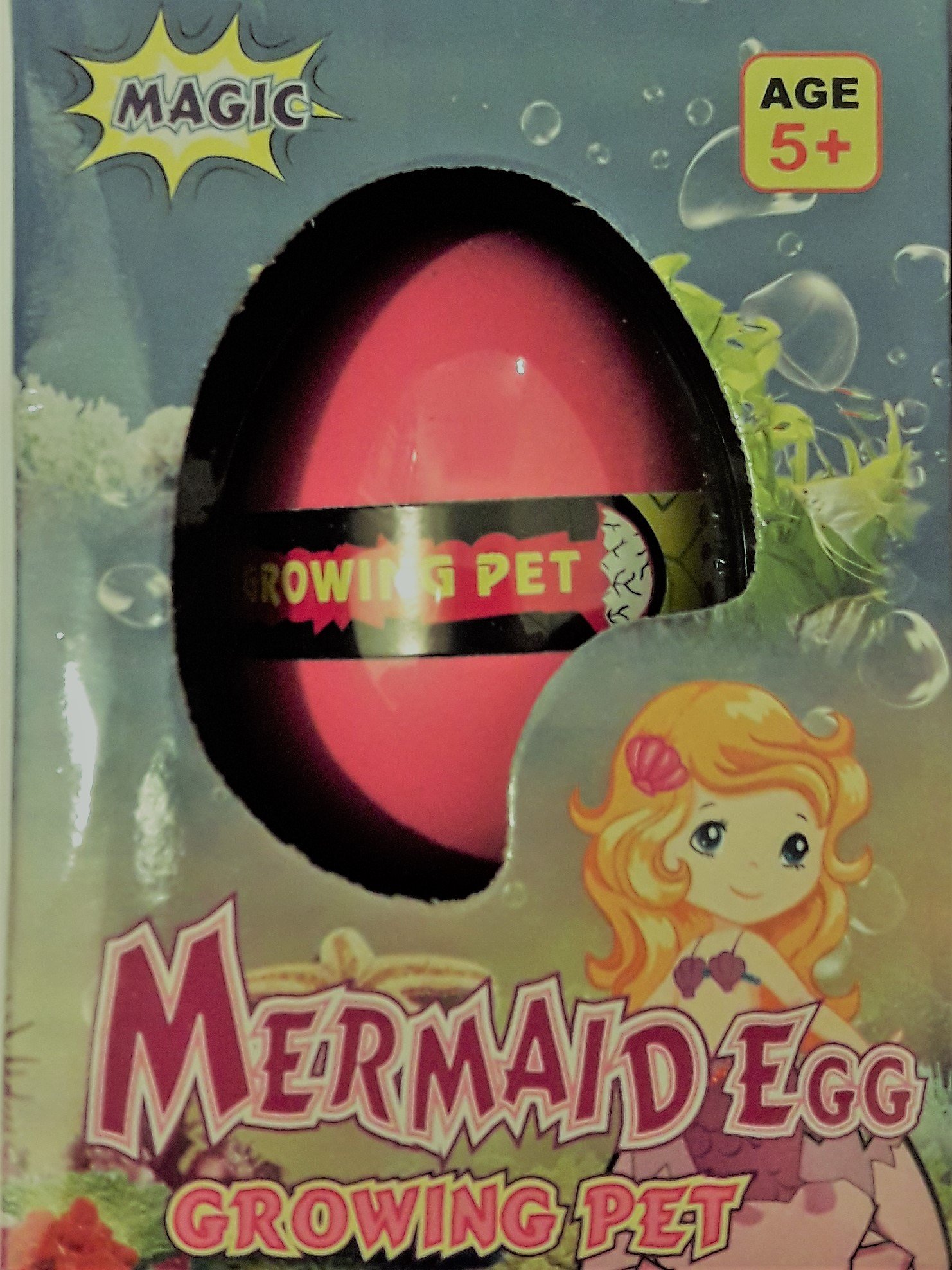 hatching mermaid egg