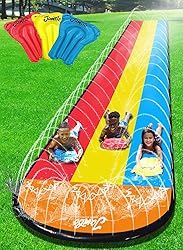 JAMBO 25Ft Premium XXL Slip Splash and Slide with 3
