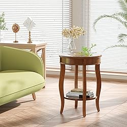 Acme Aberta End Table in Walnut