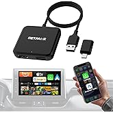 4-in-1 Wireless Carplay/Android Auto & Car TV Mate Max Convert Wired to Wireless CarPlay/Android Auto or HDMI for Fire TV Sti