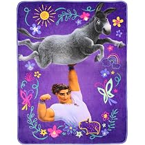 Amazon.com: Disney Encanto Luisa Flex Donkey Lift - Manta de felpa ...