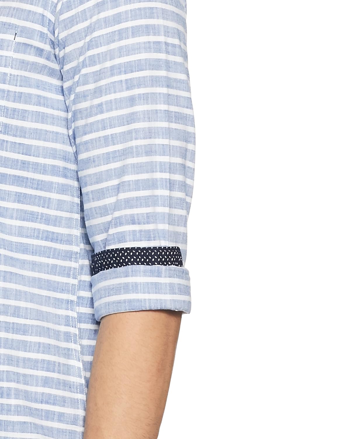 symbol amazon brand men's slim fit casual shirt