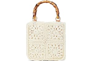 Kiss Sea small tote bag beach tote bag straw beach bag crochet tote bag straw bag for women packable beach bag crochet bag