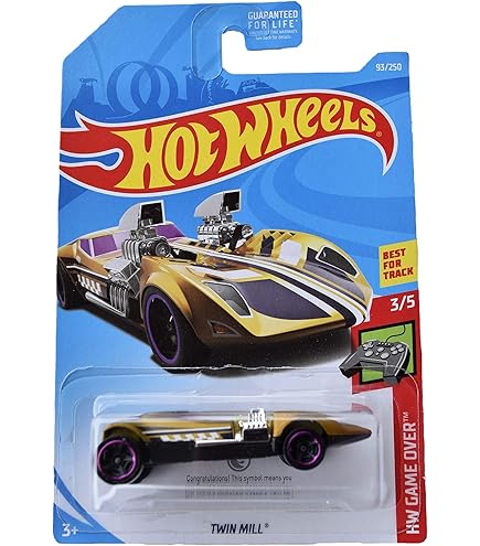 Amazon.com: Hot Wheels Exotics 3/10, Dark Blue Twin Mill 194
