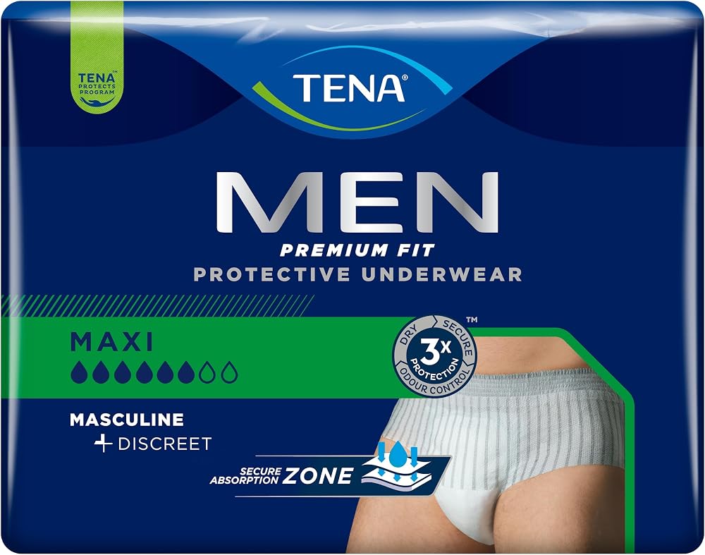TENA Men Premium Fit Protective Underwear Level 4 L/XL 12 Packs 8