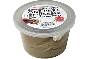 COMPOSIMOLD Impressive Re-Usable Mold Making Putty, 1 lb.