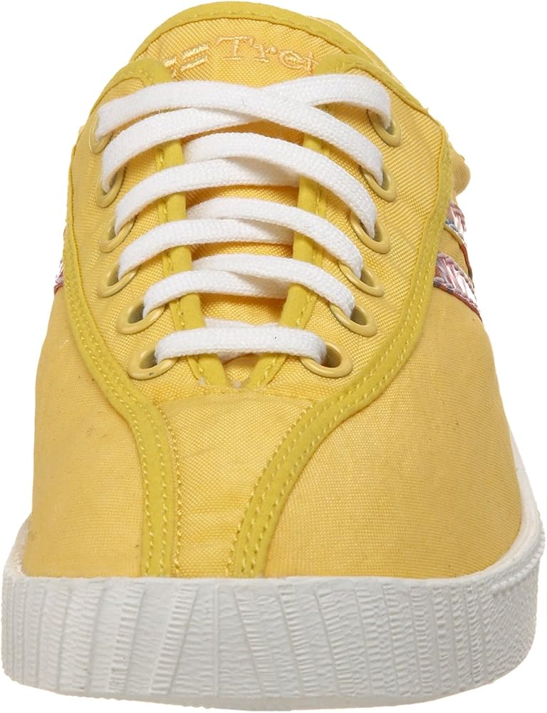 yellow tretorn sneakers