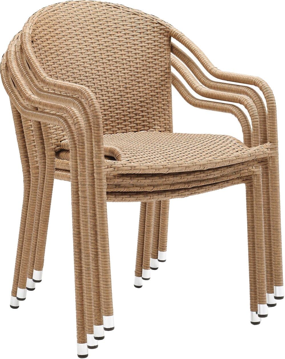 Best wicker outdoor 4 chair dining set
