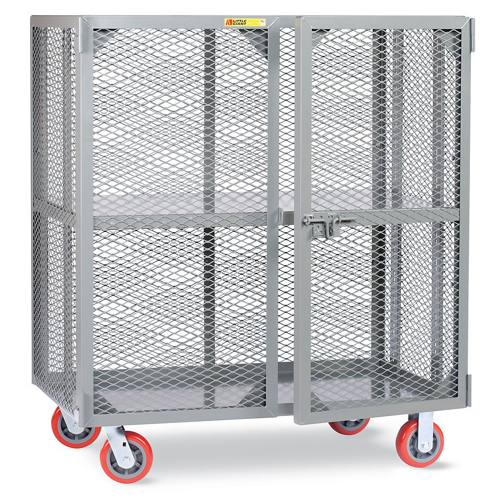 Little Giant Mobile Storage Locker, Adjustable Shelf, 24 X