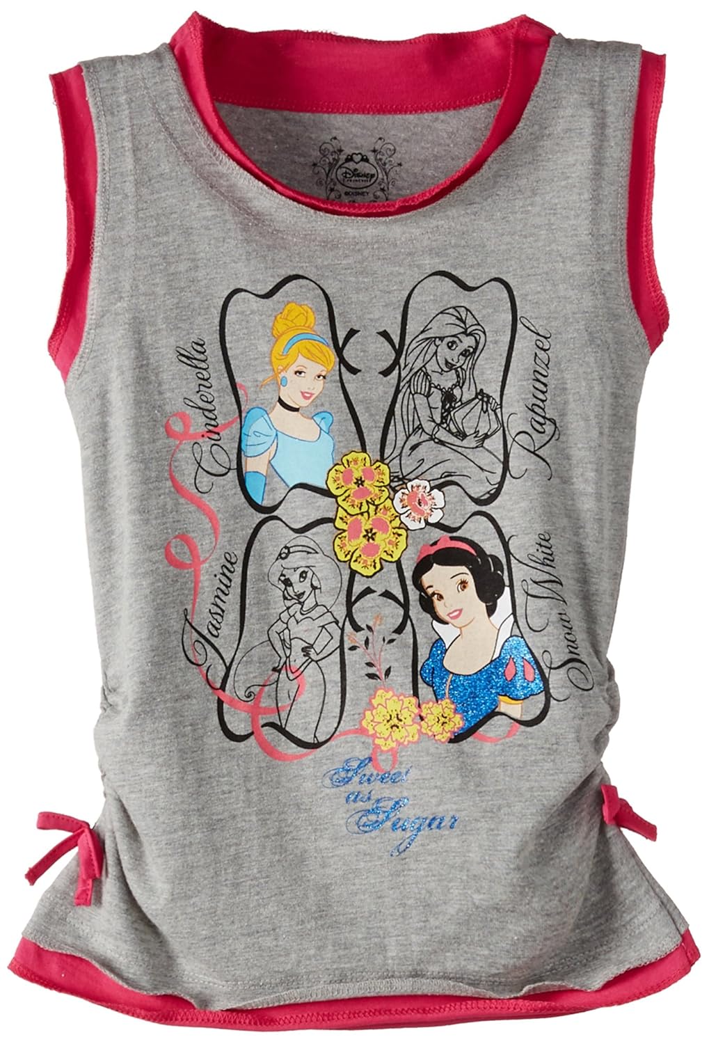 Buy Disney Girl's Princess TShirt at Amazon.in