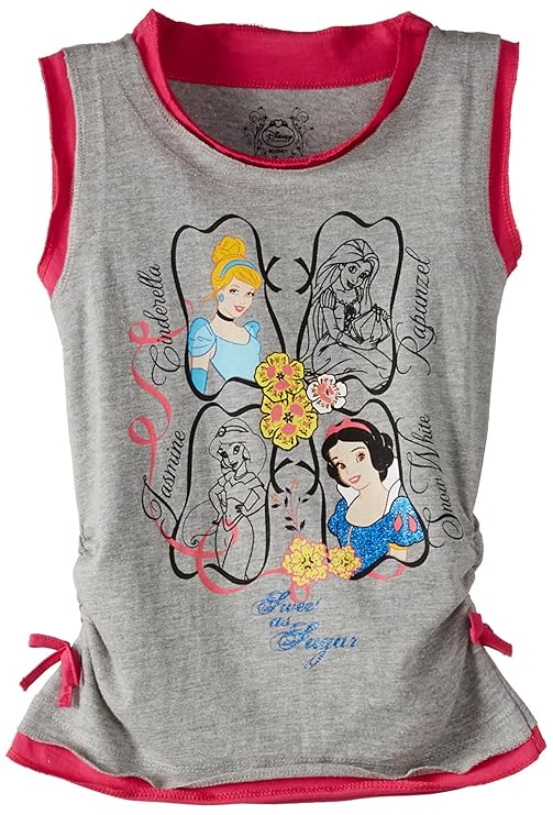 Buy Disney Girl's Princess TShirt at Amazon.in