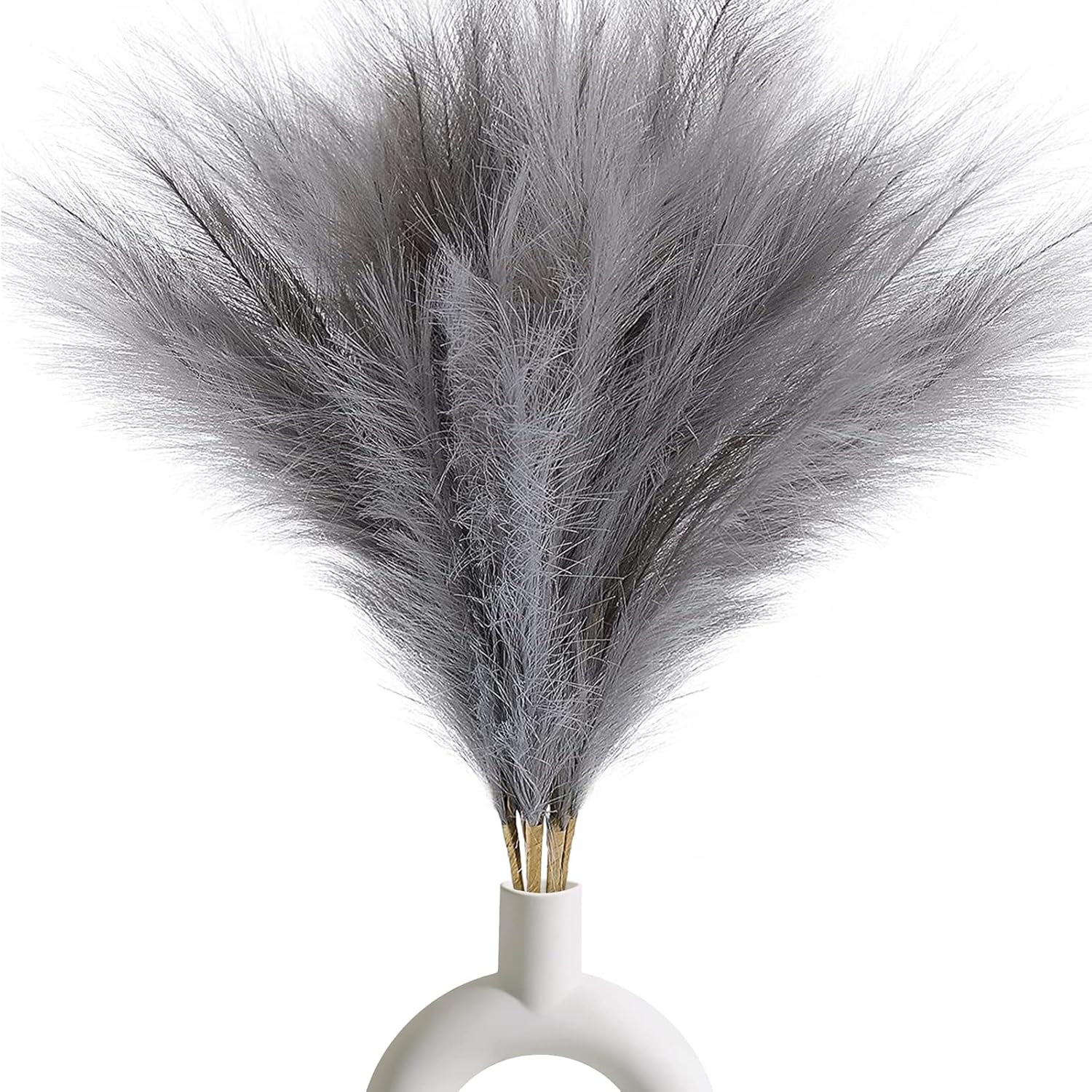 Dried & Preserved Flora - Comtelek 7 PCS Faux Pampas Grass 39