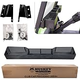 Huskey Golf Cart Front Basket Storage Basket Dash Basket Compatible W/EZGO TXT/RXV,Club Car DS (2000.5+) Precedent/Tempo/Onward,YMH G29 Drive2 2007+ One Piece Solid Design &amp; Larger Compartments